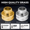 Ball End Shower Arm Adapter 1/2 Inch Male Pipe Thread