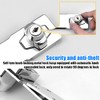 Hasp Door Lock 2 Pcs Heavy Duty Padlocks with Keys