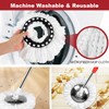 3 Pack Mop Heads Replacement, 360° Spin Mop Heads, Microfiber