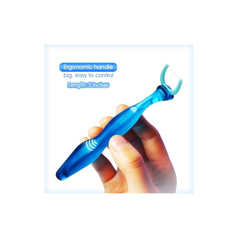 T.Smile Evolutionary Clean - Flosser dental extra fuerte, cabezales de