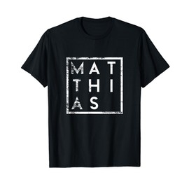 Matthias Minimalism T-Shirt, black