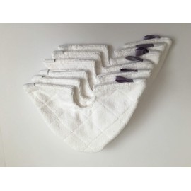 6 Replacement Triangle Pads Compatible with Shark Euro Pro Pocket Steam Mop S3501