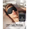 WAOAW Sleep Mask for Men Women: Blackout Eye Masks for