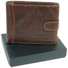WILD THINGS ONLY !!! Men's Genuine Leather Wallet with RFID