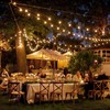 Outdoor String Lights, 25FT Patio Lights with 13 Shatterproof G40