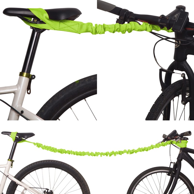 Cibi Bike Bungee Tow Rope - Heavy-Duty Uphill Cyclist Tow
