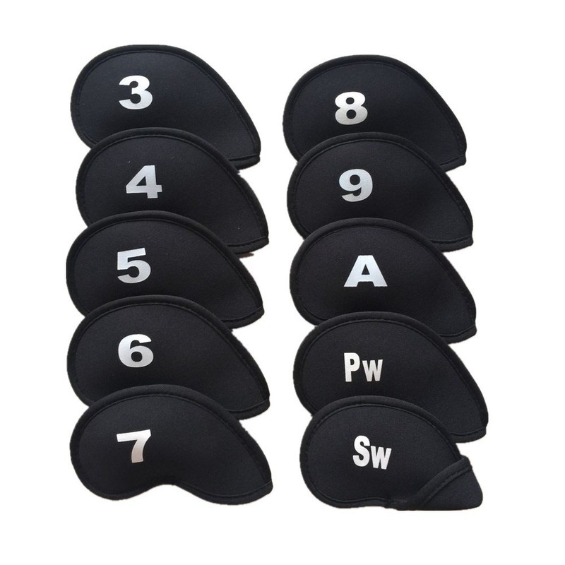 Sunstone Iron Cover with Count, Set of 11, Conspicuous Red/Cool