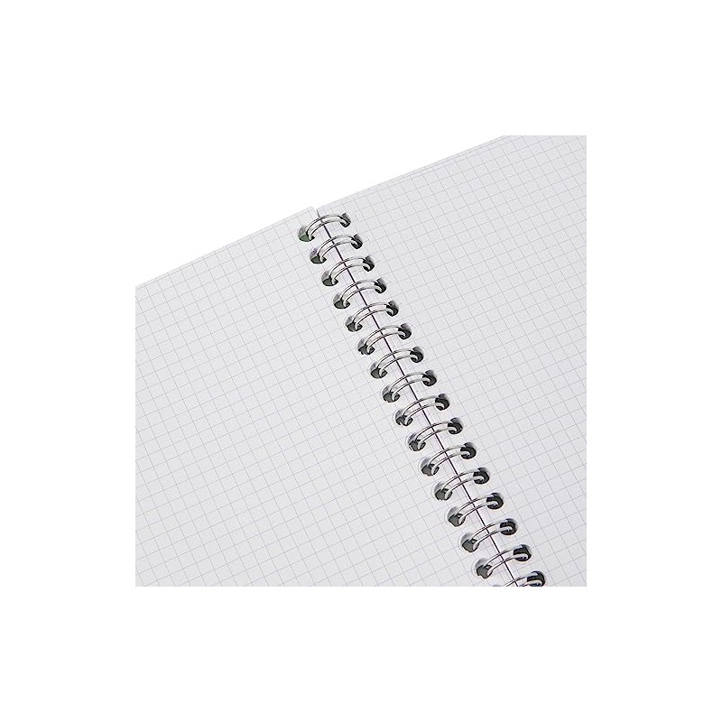Clairefontaine - Ref 87244C - Wirebound Notebook (50 Sheets) -