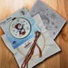 Design Works Crafts Snowman Counted Cross Stitch Kit with Hoop