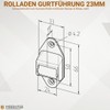 markiso® Roller shutter belt guide, belt guide roller for roller