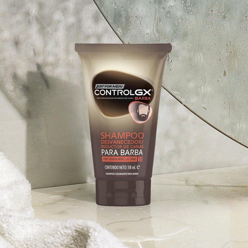 Control GX champú reductor de canas para barba 118 ml