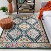 SAFAVIEH Madison Collection 4' x 6' Dark GreenBeige MAD481Y Boho