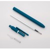 czxwyst 5pcs Retractable Gel Ink Pens 0.5mm Fine Point Black