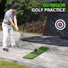 GAIARENA Tri-Turf Golf Hitting Mat Premium Indoor/Outdoor/Backyard Golfing Practice Mat