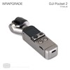 WRAPGRADE Skin Stickers for DJI Pocket 2 (Titanium)