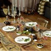 SILBERKANNE Table Plate 30 cm Octagonal Premium Silver Plated in