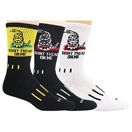 MOXY Socks Don't Tread On Me! Crew 3-Pack