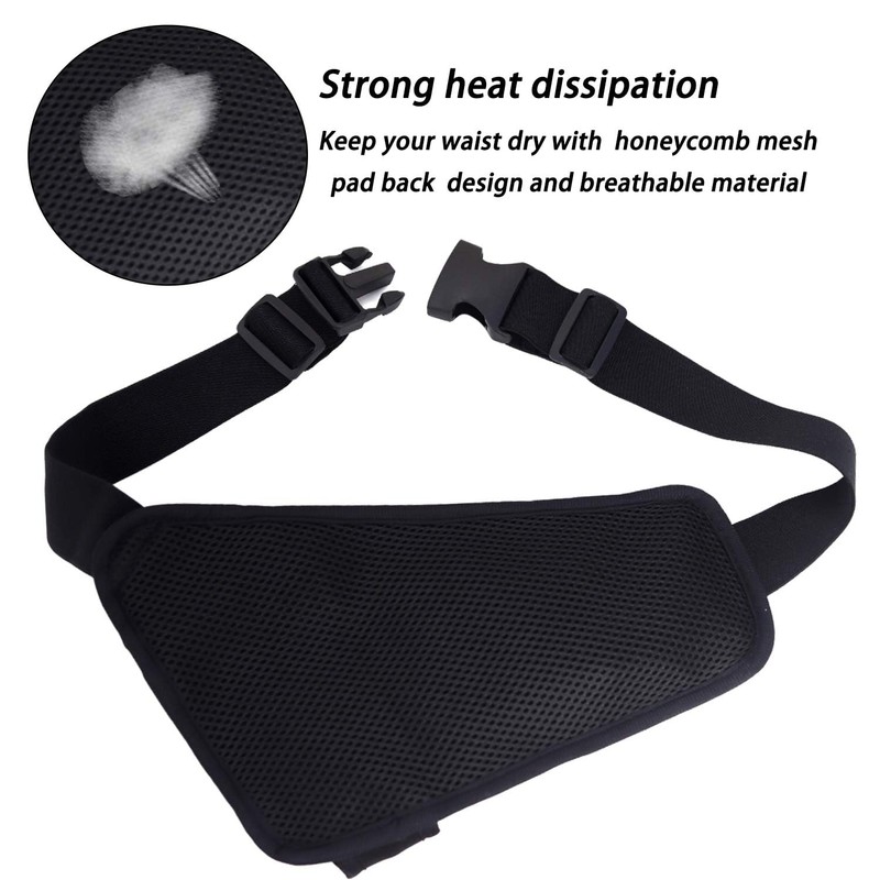 Guyode Bum Bag with Bottle Holder, Running Belt, Running Belt,