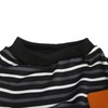 Dog Pajamas Warm 4 Legged High Collar Soft Stretchy Striped