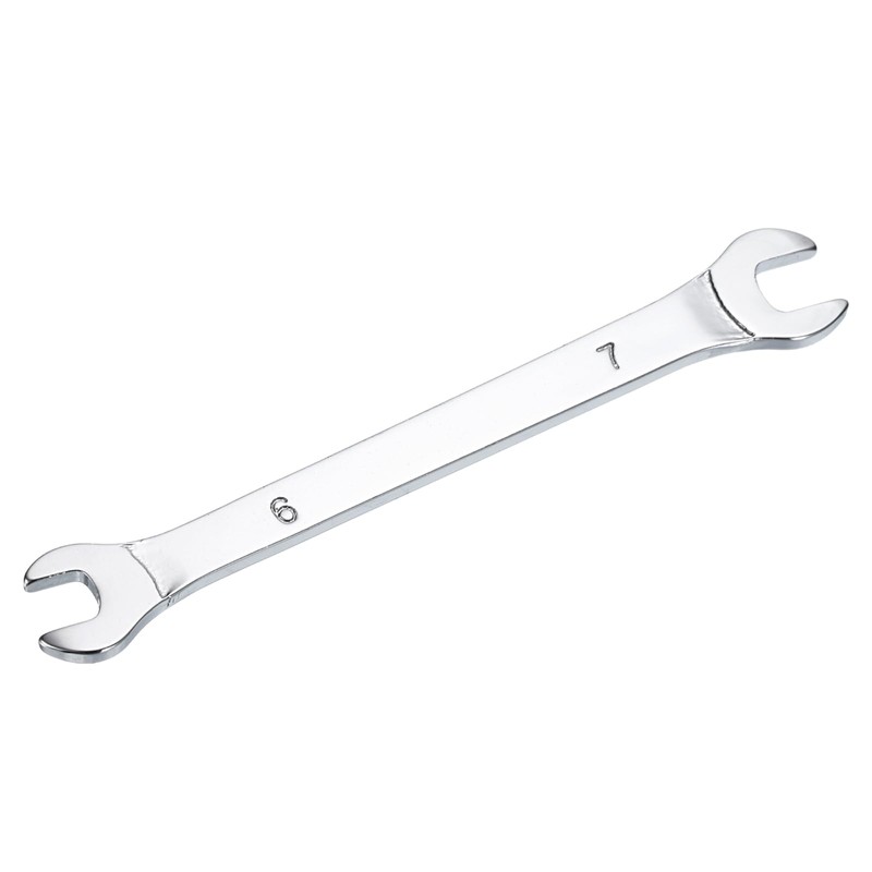 sourcing map Super Thin Open End spanners Metric, 6mm x