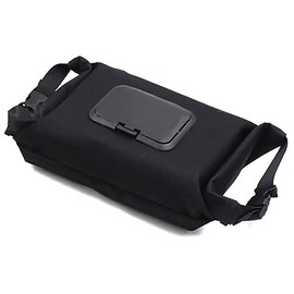 GoodsLand GD-OUTWETCS-BK Rectangular Plastic [3 Color] 2-Way Wet Tissue Case Holder Outdoor Tissue Box Cover Cloth Hanging Camping