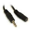 Electronics123.com, Inc. 1.5ft 3.5mm Mini-Stereo TRS Male to Female Speaker/mp3