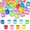 Transparent Acrylic Imitation Ice Cube Decoration, Table Vase Filler, DIY