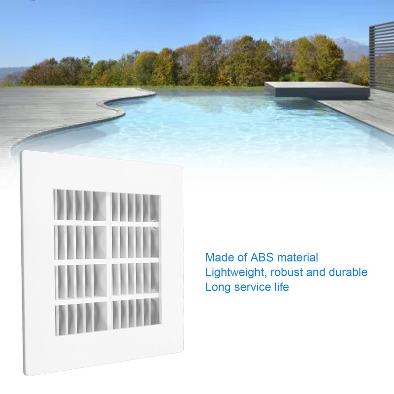 Floor Drain Cover Quadrate Multipurpose Swimming Pool Main Drainage Port