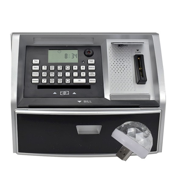 Toy Talking ATM Bank ATM Machine Savings Piggy Bank for