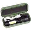 LJK Lampara Táctica Mini Con Cob 3000 Lumens Recargable Con