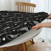 Yaateeh Deaths Head Moth Round Waterproof Table Cover Elastic Edged