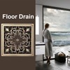 Bathroom Floor Drain Kit Antique Shower Drain Accessory for Home