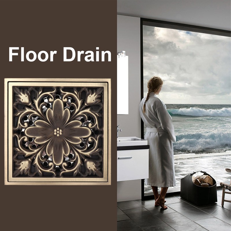 Bathroom Floor Drain Kit Antique Shower Drain Accessory for Home