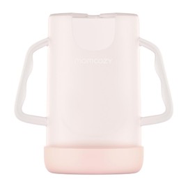 Momcozy Squeeze Pouch Holder for Food Bags and Drink Boxes, Baby Pouch Holder Allows Baby to Feed Yourself and Avoid Mess, Baby Food Pouch Holder, Pink