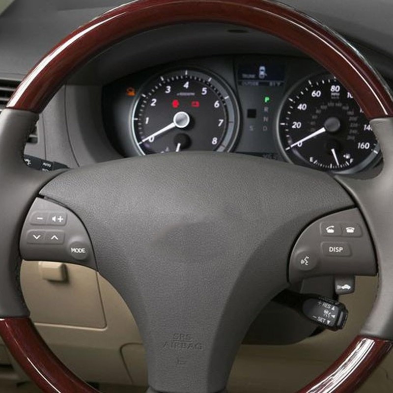 2Pcs Steering Wheel Volume Control Switch Button Cover Fit for
