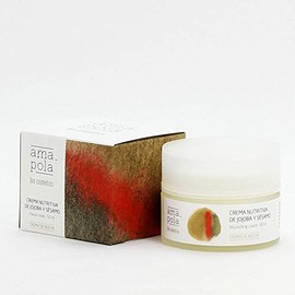 AMAPOLA BIOCOSMETICS Nourishing Face Cream with Jojoba and Sesame Oil - Intensive Moisturising and Nutrients for Normal and Dry Skin - Natural and Vegan Ingredients [50 ml]