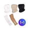Half Club/PGA Cool Draft UV Cooling Mask 1 Sheet + Finger Arm Sleeves 1 Sheet / / PGA 쿨드레프트 UV 쿨링 마스크 1장 + 손가락 팔토시 1장