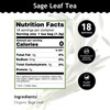 Buddha Teas - Organic Sage Leaf Tea - Herbal Tea