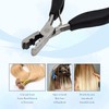 Fusion Bond Crusher Tool for Keratin Hair Extensions Flat Tip