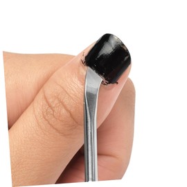 WOONEKY Professional Nail Care Kit 1pc Stainless Steel Double-ended Fingernail Clier Nail Cuticle Pusher Nail Art Polisher Exfoliating Stick