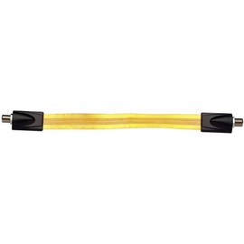 Axing SAK 25-01 Extreme Flat Window feed Through Ribbon Cable with F-Connectors - Orange