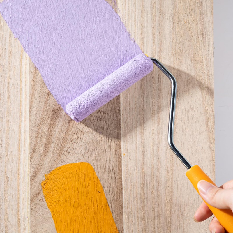 Mister Rui Paint Roller, 4 Inch Paint Roller Wool Blend,