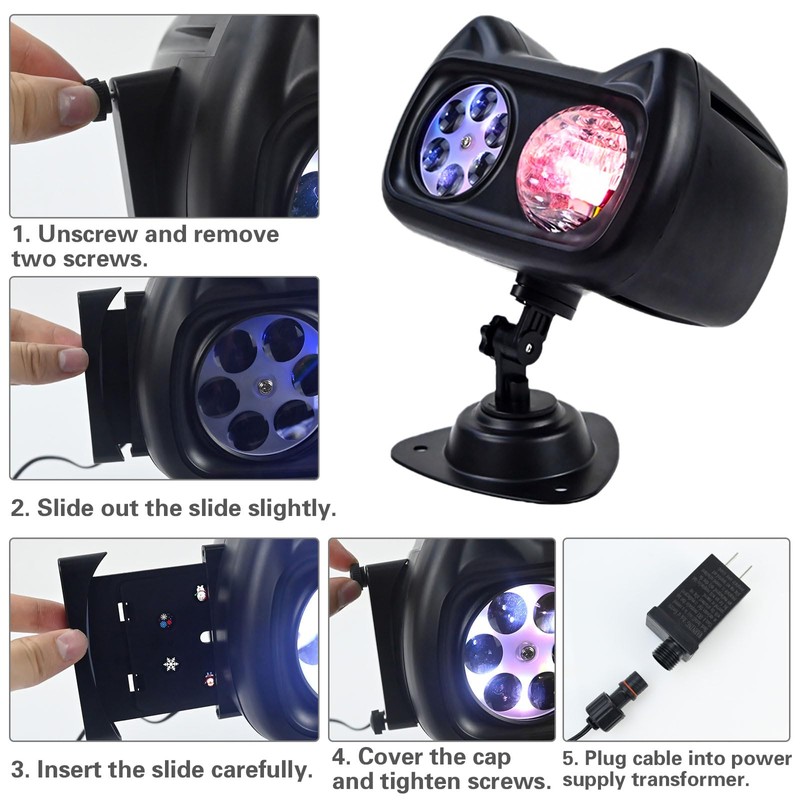 Christmas Projector Lights Outdoor 3
