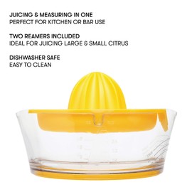 Citrus Juicer w Measuring Cup Yellow