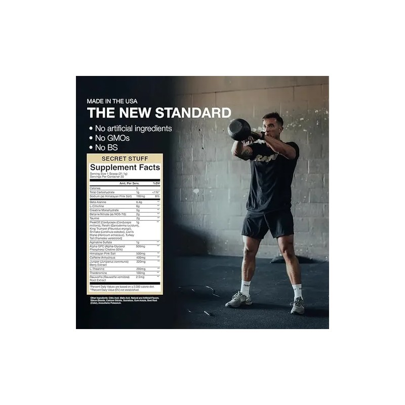 Pre Entreno Cbum Thuper Thavage Pwo Raw Nutrition 20 Serv