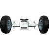 Rolling GATE 8" Wheel Carrier: for Chain Link Fence Rolling/Sliding