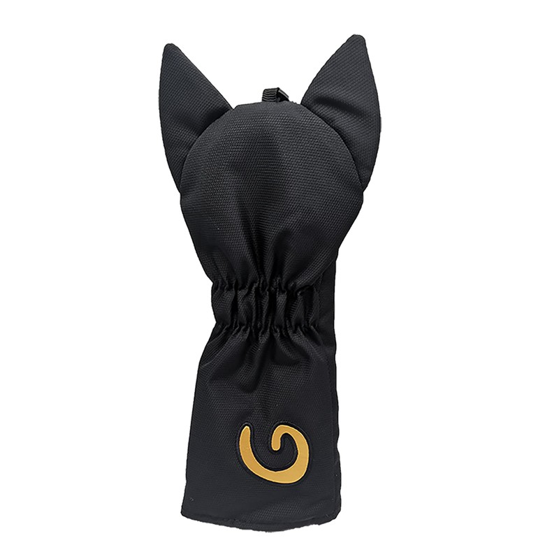 P.Golf Black Cat Head Cover (UT Single Item)