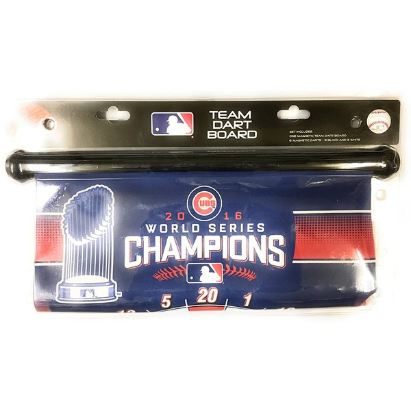 Rico Chicago Cubs 2016 World Series Champions Magnetic Dart Board