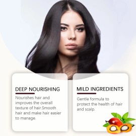 100% Unrefined Batana Oil Hair Conditioner 100ML Add Moisture Nutrition for Thicker Fuller Healthier Hairvolume: 100 mL, color: Gray, Scent: Floral
