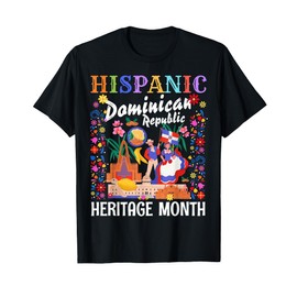 Dominican Republic Flag Idea Kids Latin Heritage Dominican T-Shirt
